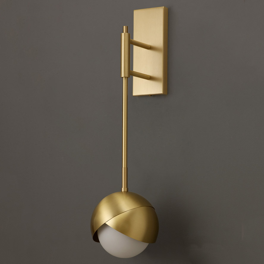 Настенный светильник FLORIS WALL B Bronze Black by ImperiumLoft
