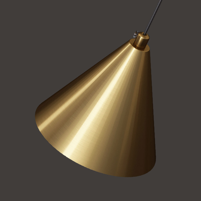 Подвесной светильник ADRIELL gold by ImperiumLoft