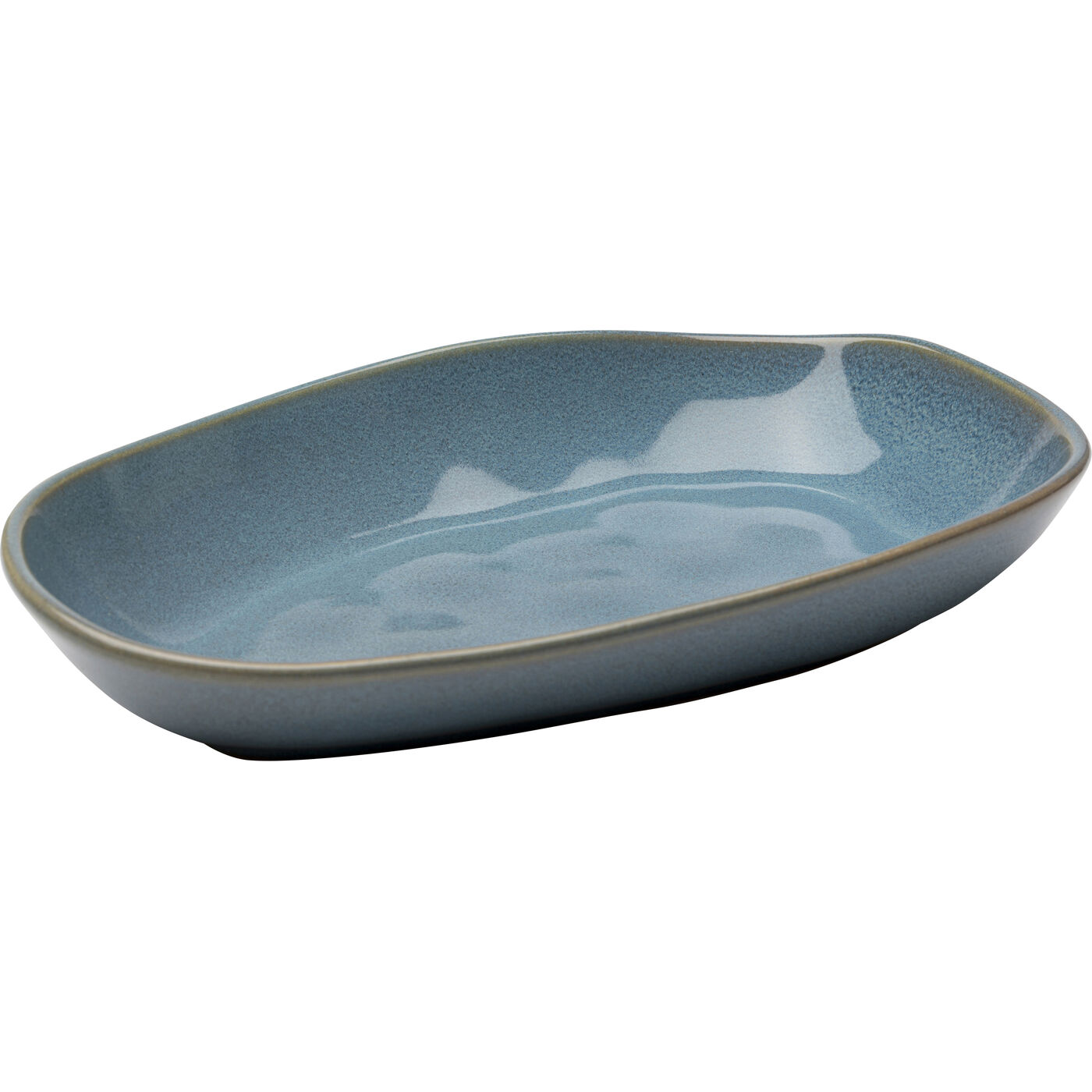 Тарелка Organic Turquise 25cm KARE 58194