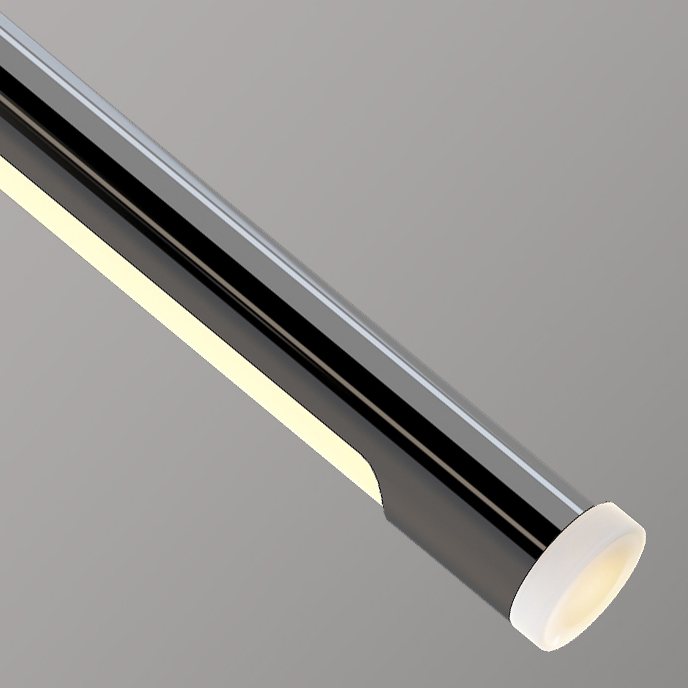 Подвесной светильник FOLKARD H80 Pearl Black by ImperiumLoft