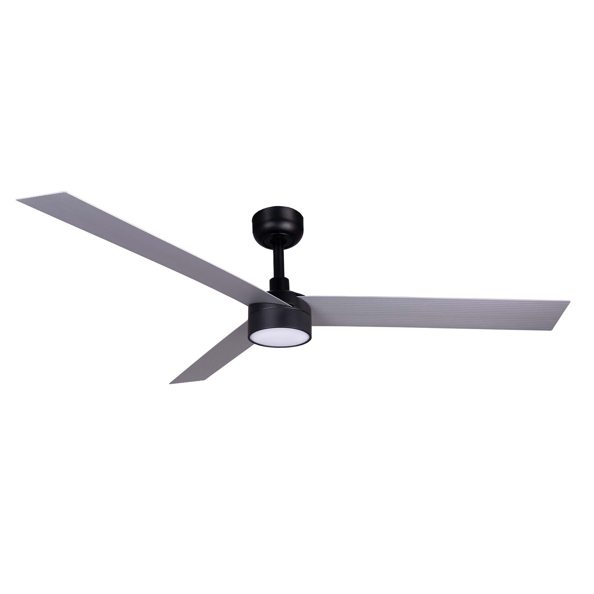 Потолочный вентилятор CRUISER XL Ш1600mm черный 3 P алюминий 18W LED CCT DIM Faro
