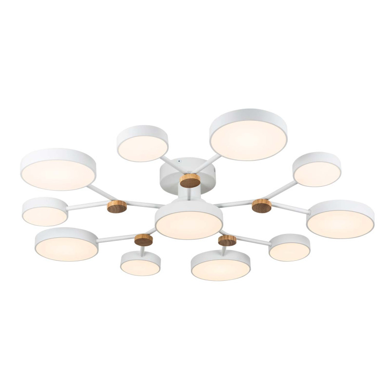 Люстра на штанге LED4U L3201-960 WT