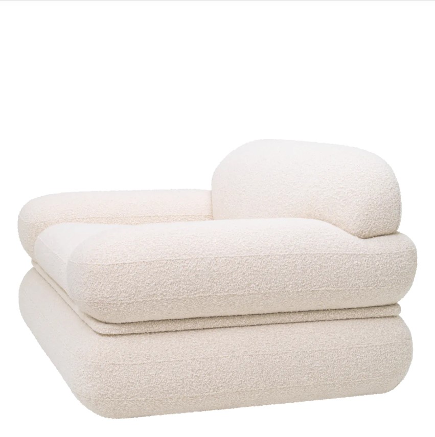 Кресло Eichholtz MÉNARD BOUCLÉ CREAM 117457