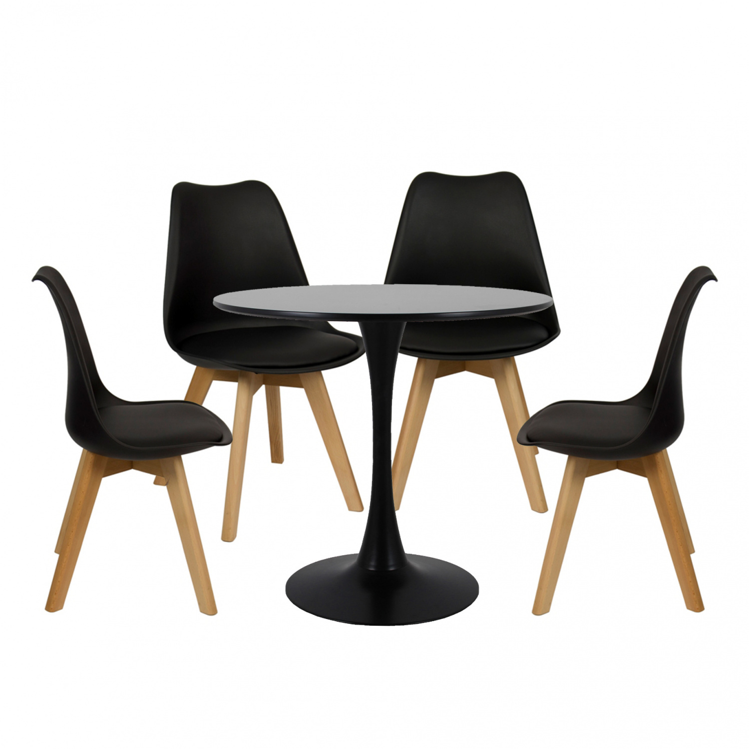 Стул Eames Bon чёрный Bradex Home FR 0024