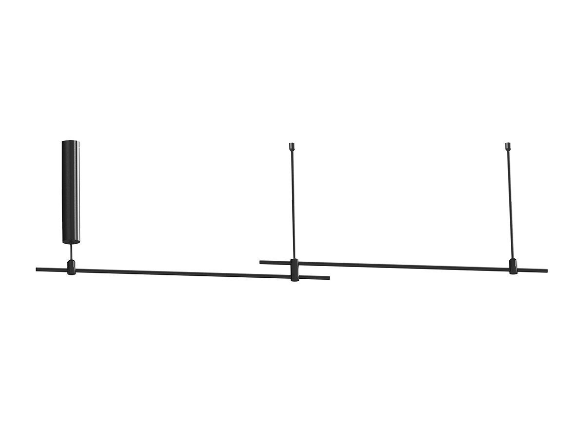Основание для модульных светодиодных светильников Donolux DL20222L1000x2B Black