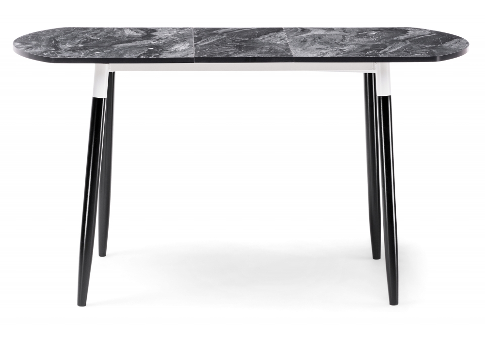 Стол деревянный Woodville раскладной Гуанг гранит темный / черны 459641