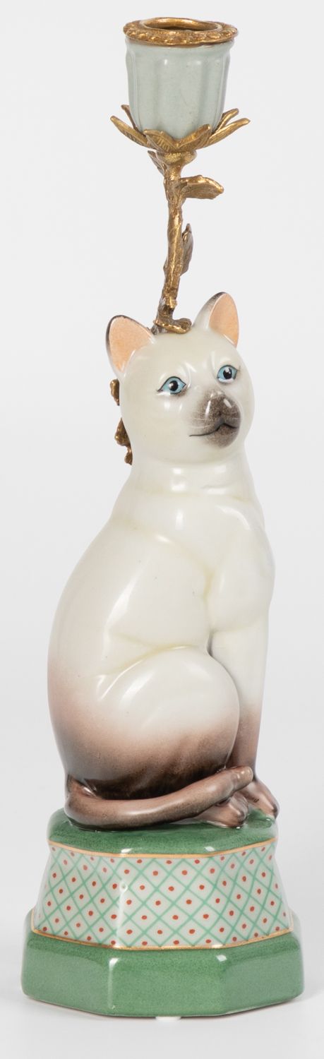 Подсвечник Кошечка Glasar F1358H/HF2070