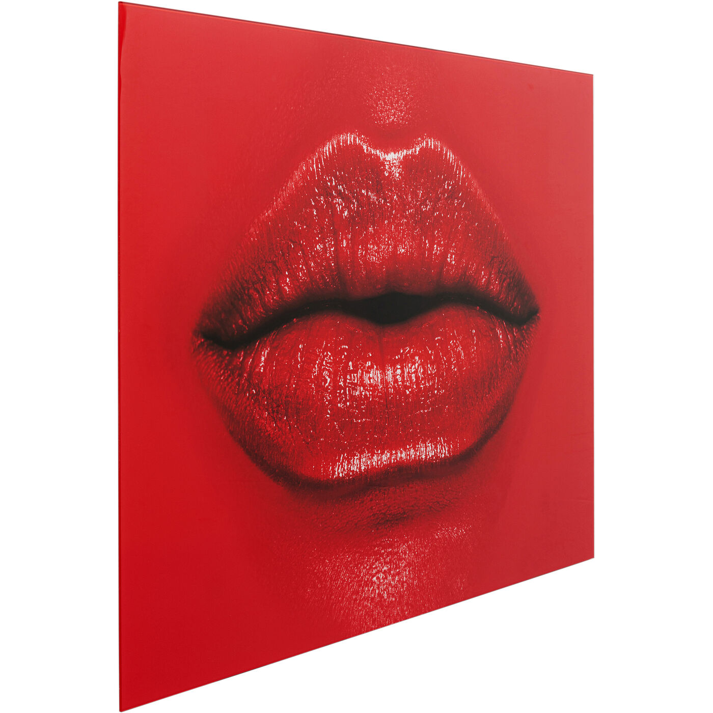 Картина стеклянная Red Lips 120x80 см KARE 57015