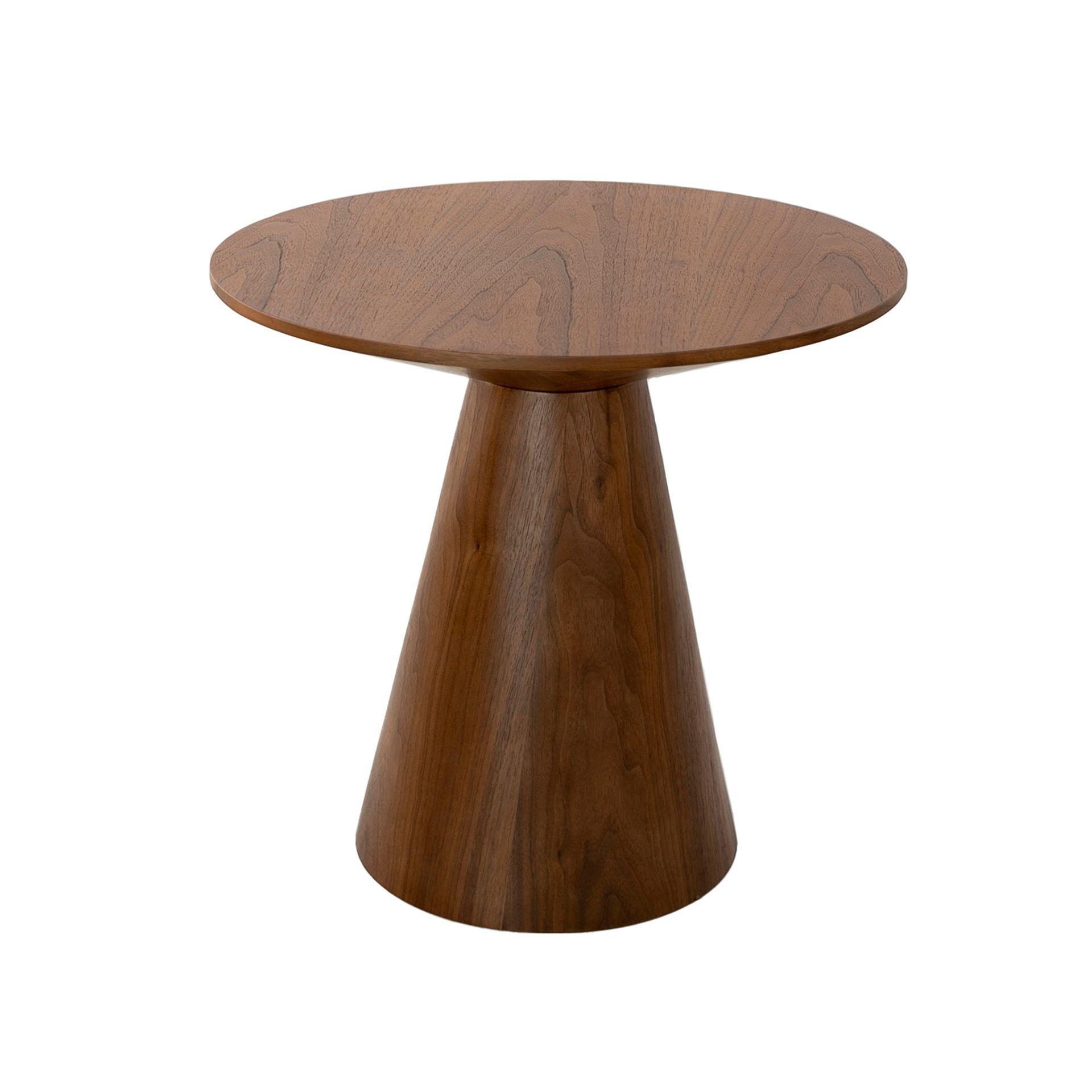 Угловой столик из орехового шпона ET652 /2043 Angel Cerda