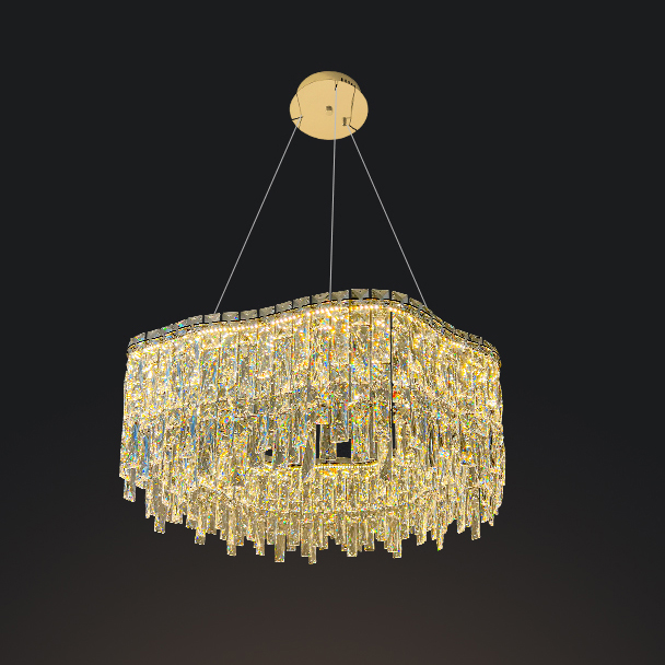 Кольцевая люстра MICHELLE D60 Brass by ImperiumLoft