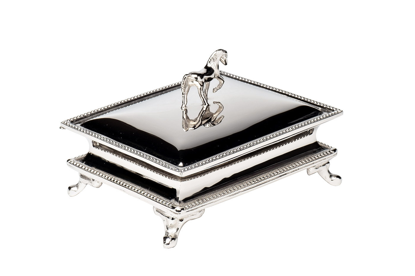 Шкатулка "Horse" металлическая Garda Decor 95IM-1308