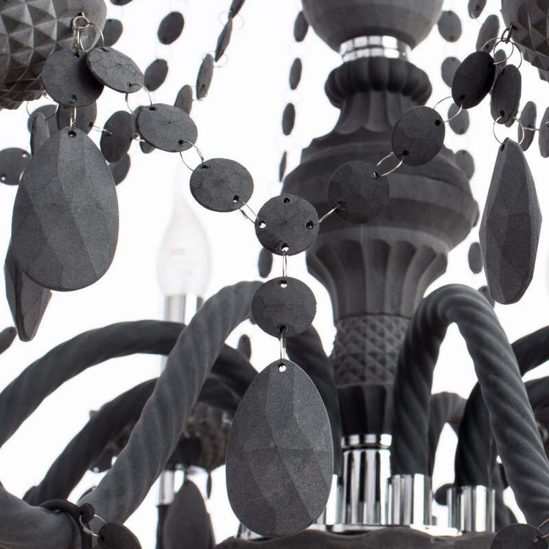 Подвесная люстра Arte Lamp A8889LM-8GY