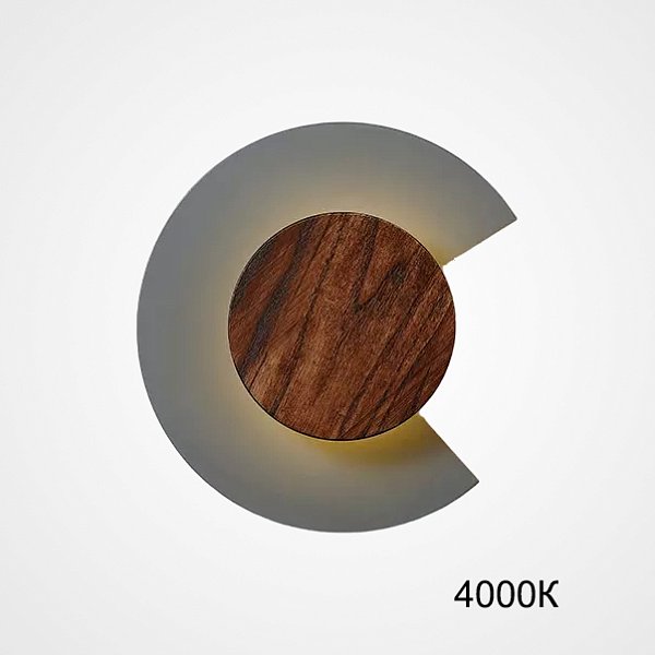 Настенный светильник COOKIE Dark Brown Grey 4000К by ImperiumLoft