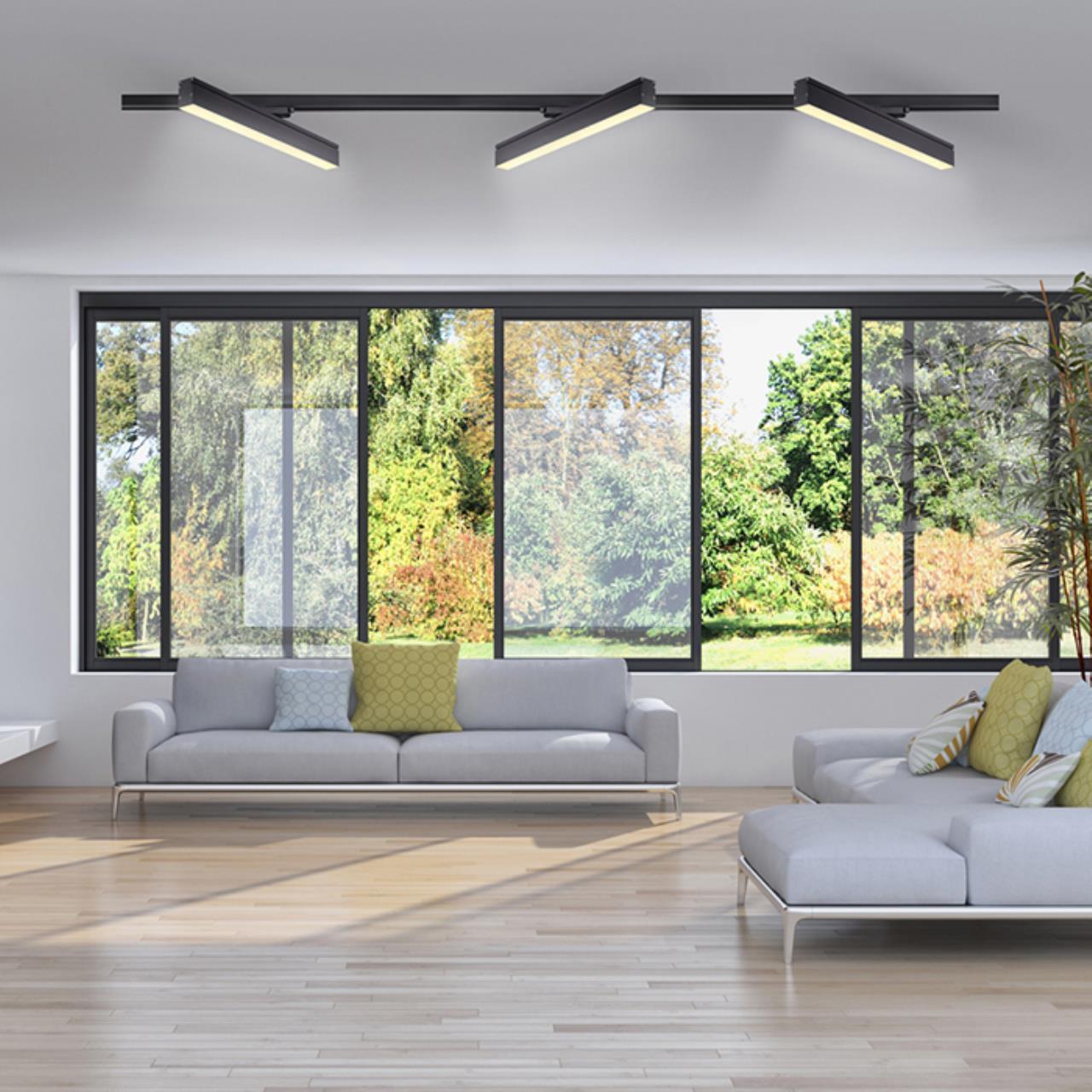 Однофазный трековый светодиодный светильник Novotech 358186