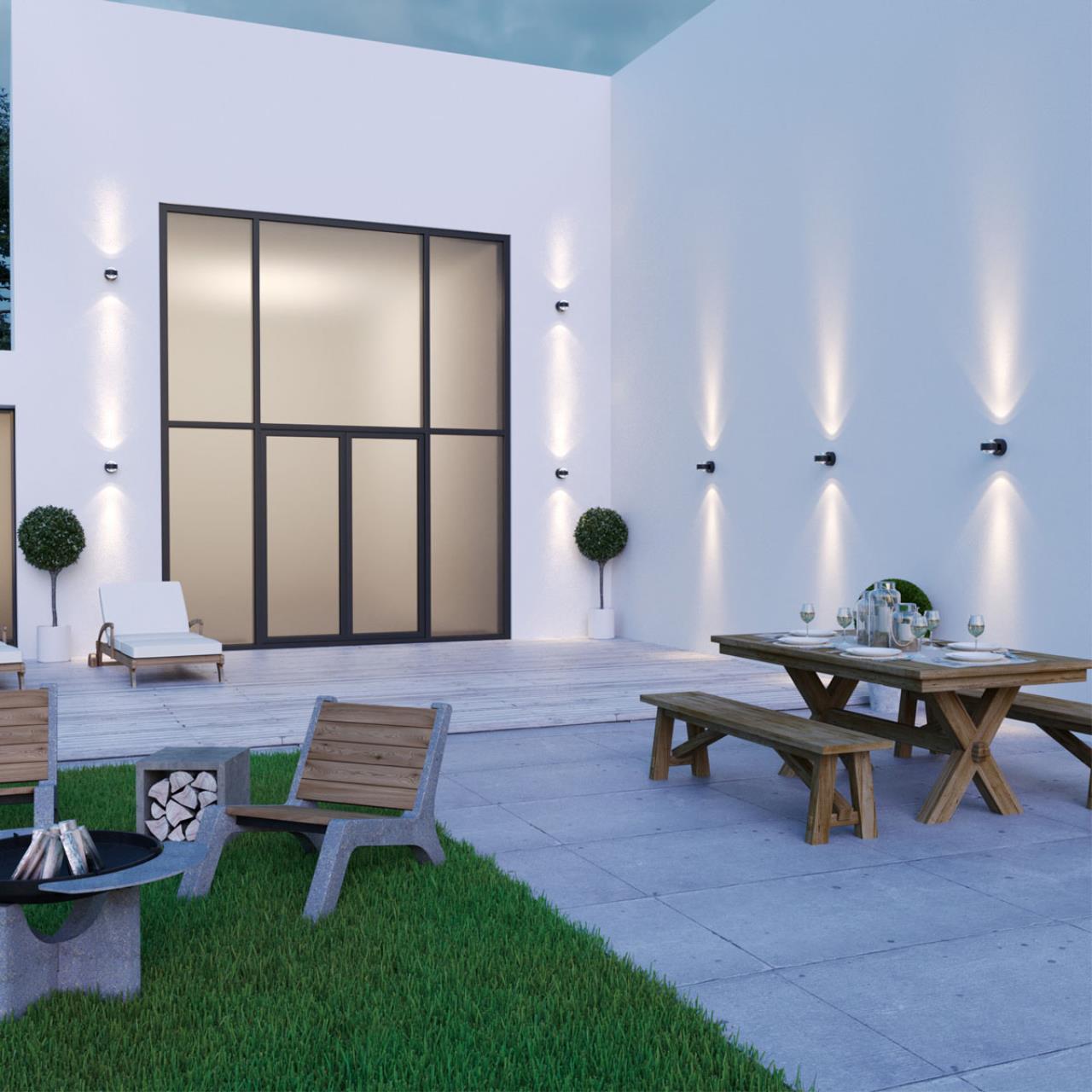 Светильник ландшафтный настенный светодиодный Novotech 359304