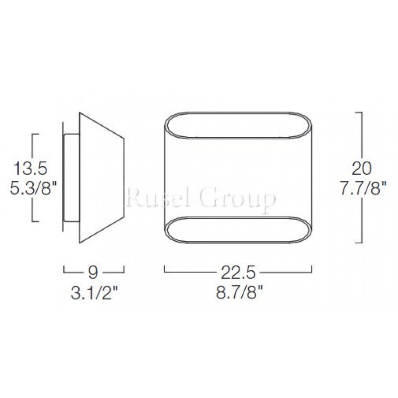 Настенный светильник Leucos ABBEY PARETE (Aureliano Toso)