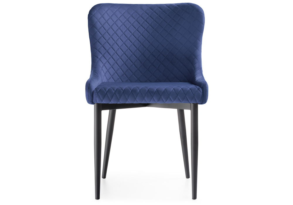 Стул Woodville Teo dark blue / black 15030