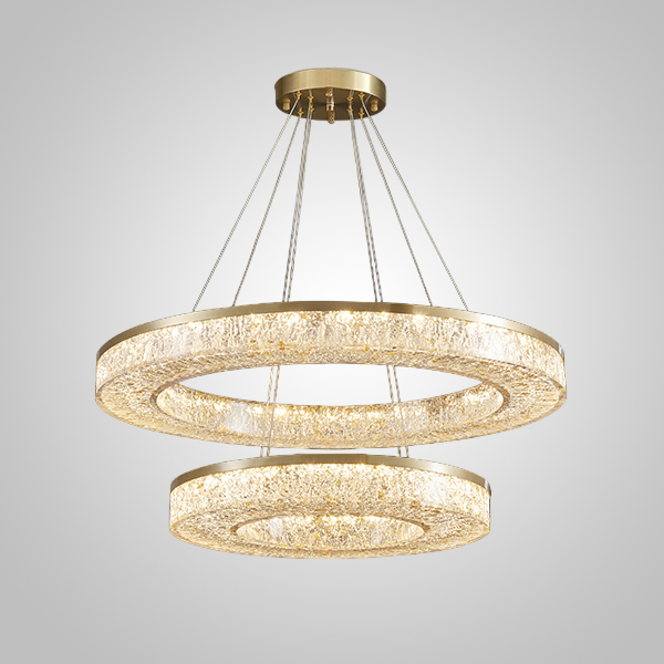 Кольцевая люстра OLAGUS B Brass by ImperiumLoft