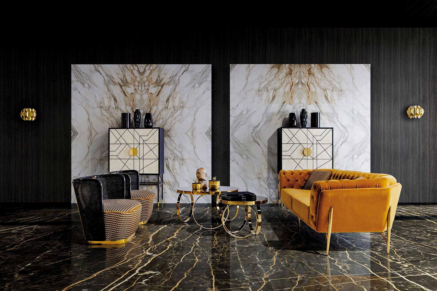 Шкатулка золотого цвета 27216 Vical