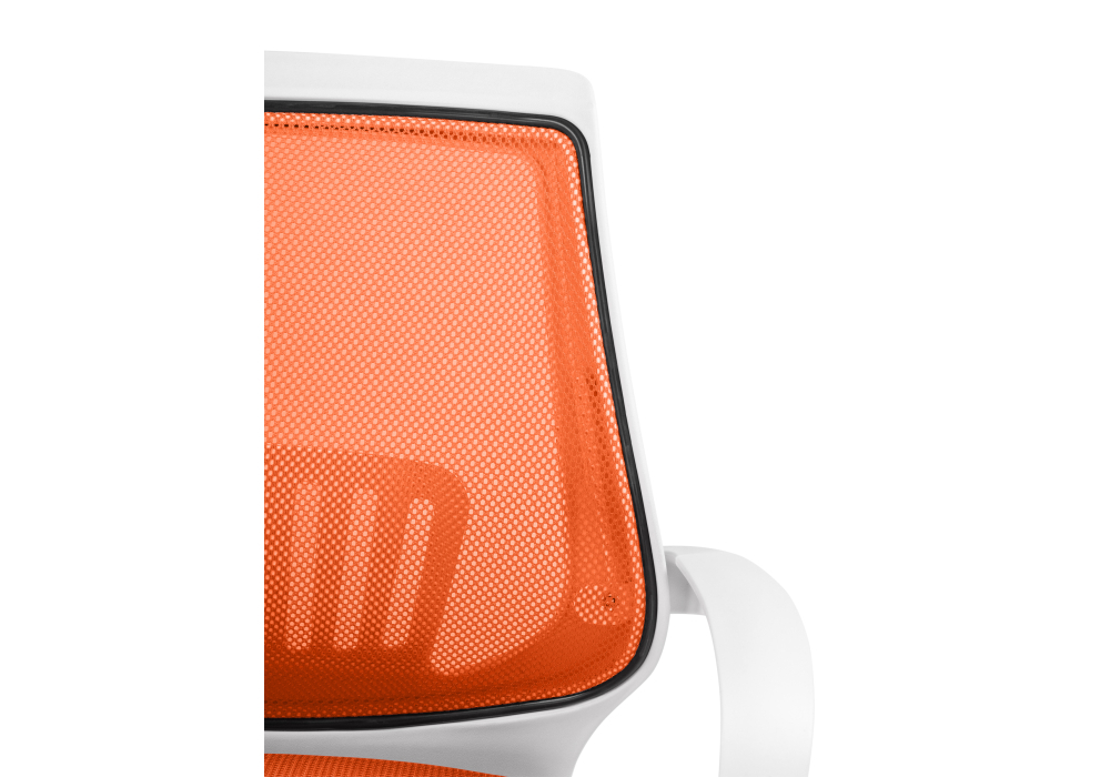 Компьютерное кресло Woodville Ergoplus orange / white 15373