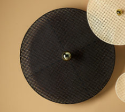 Бра Tan Tan A1053/15 см белый металл + 1125/90 см черный ротанг Aromas del Campo