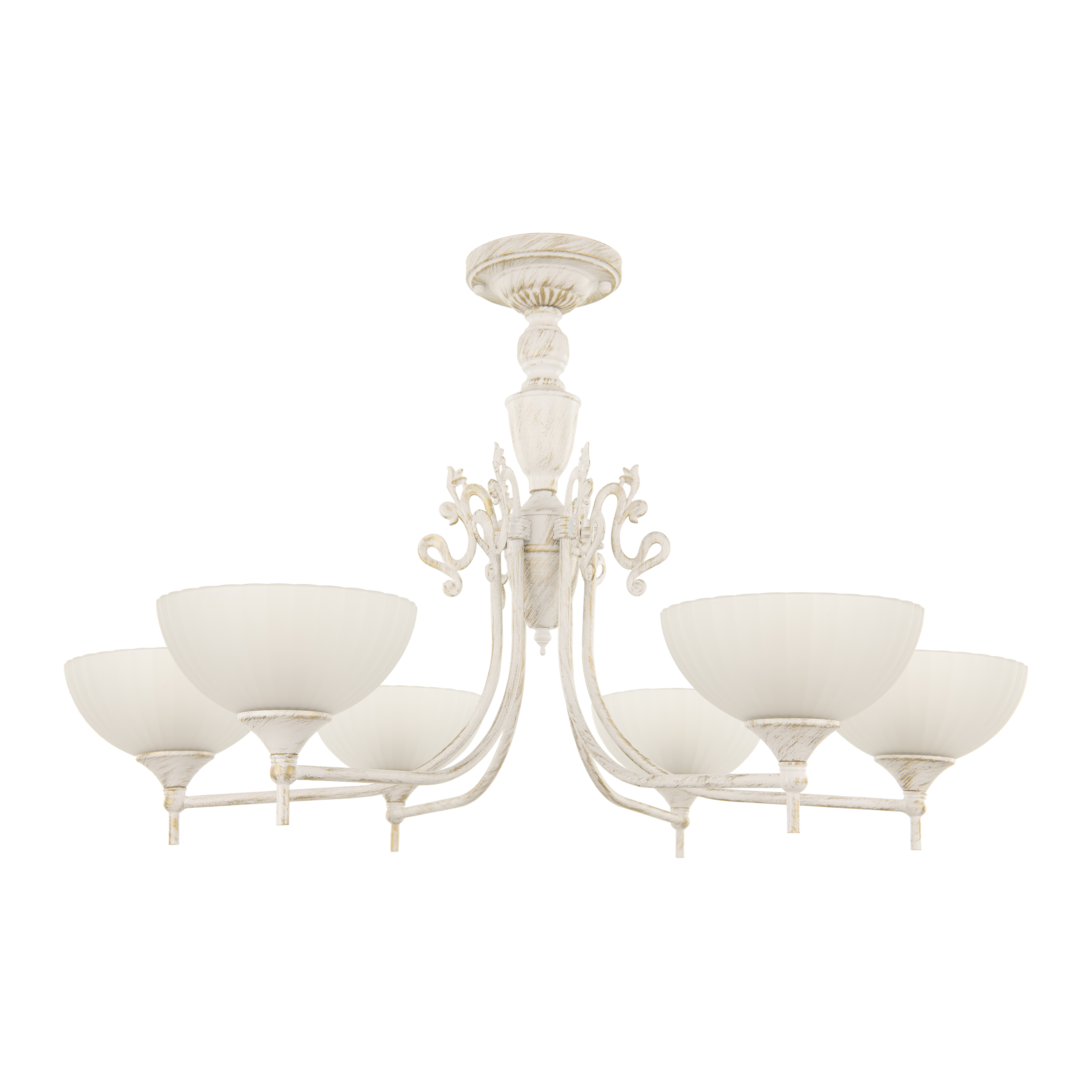 Люстра с плафонами 340049/6 WT+G Arte Milano