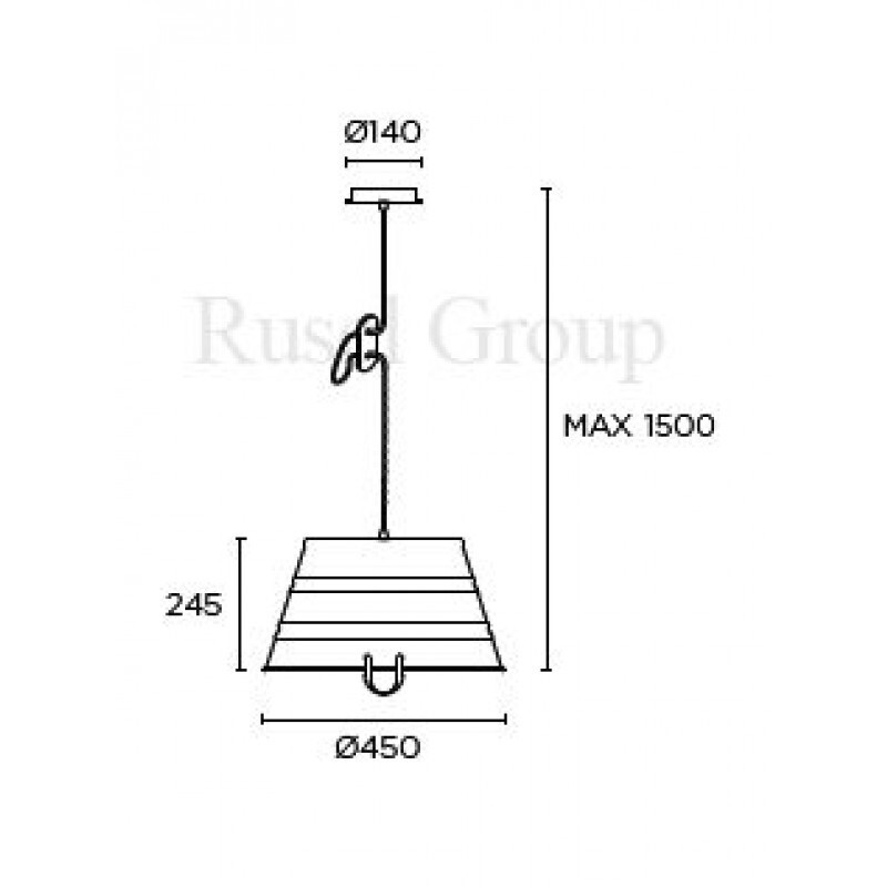 Подвесной светильник Leds-C4 BUCKET SO