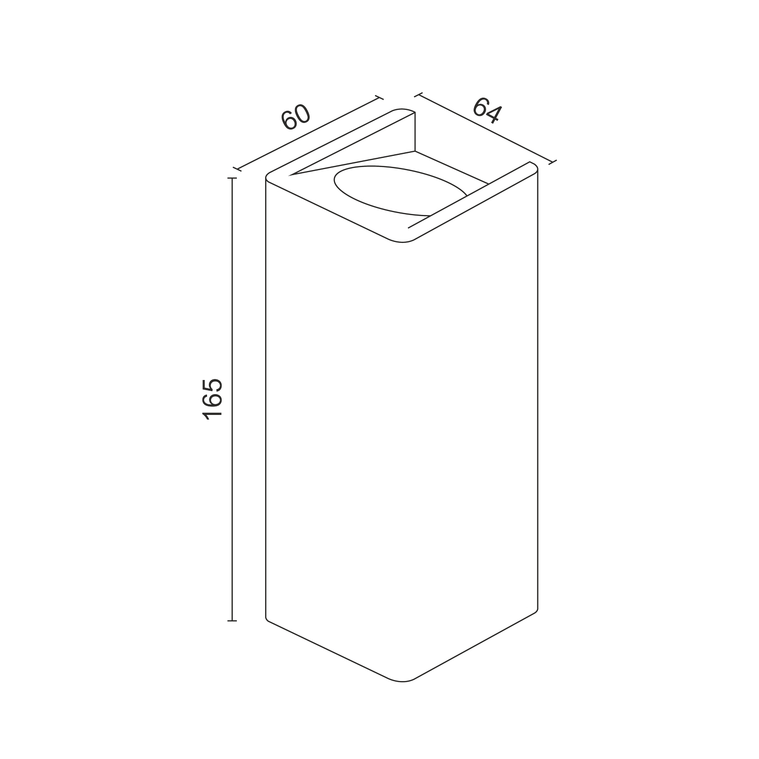 Настенный светодиодный светильник Ledron WWF1012-C Black