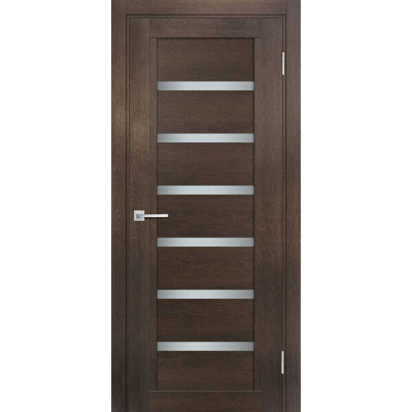 Межкомнатная дверь Graf ТЕХНО-807 белый сатинат Фреско (2000 х 800)