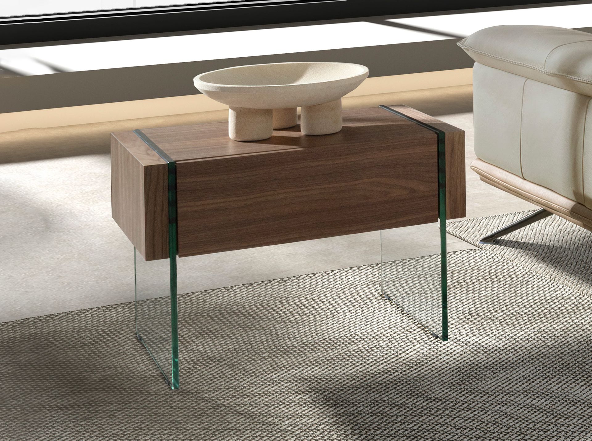 Прикроватная тумбочка CP1803-H-NOGAL /7042 Angel Cerda