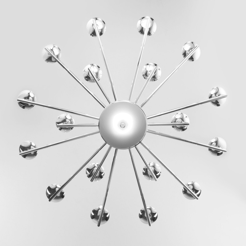 Подвесная люстра Eurosvet 60150/18 хром