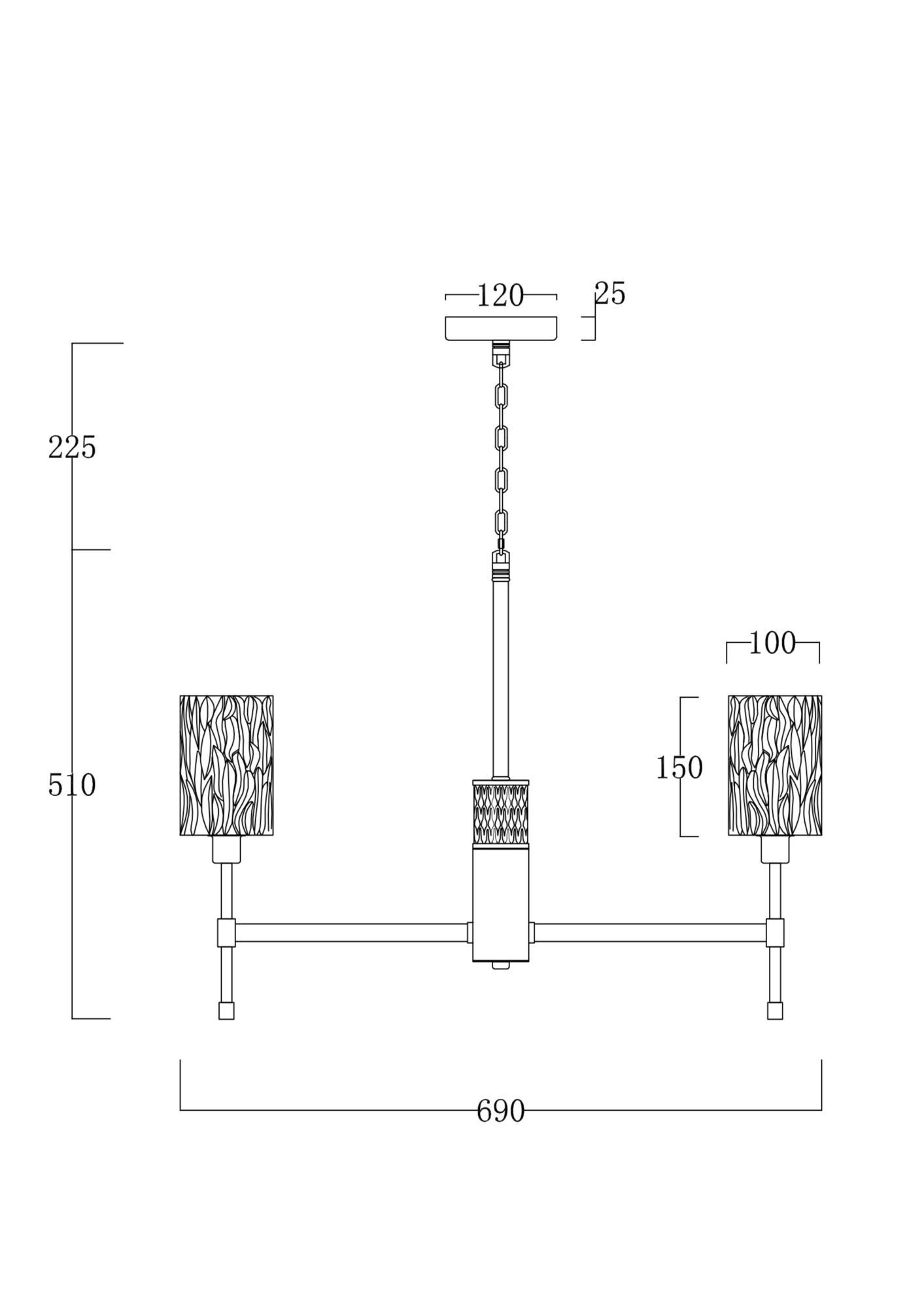 Люстра Freya FR5133PL-06CH