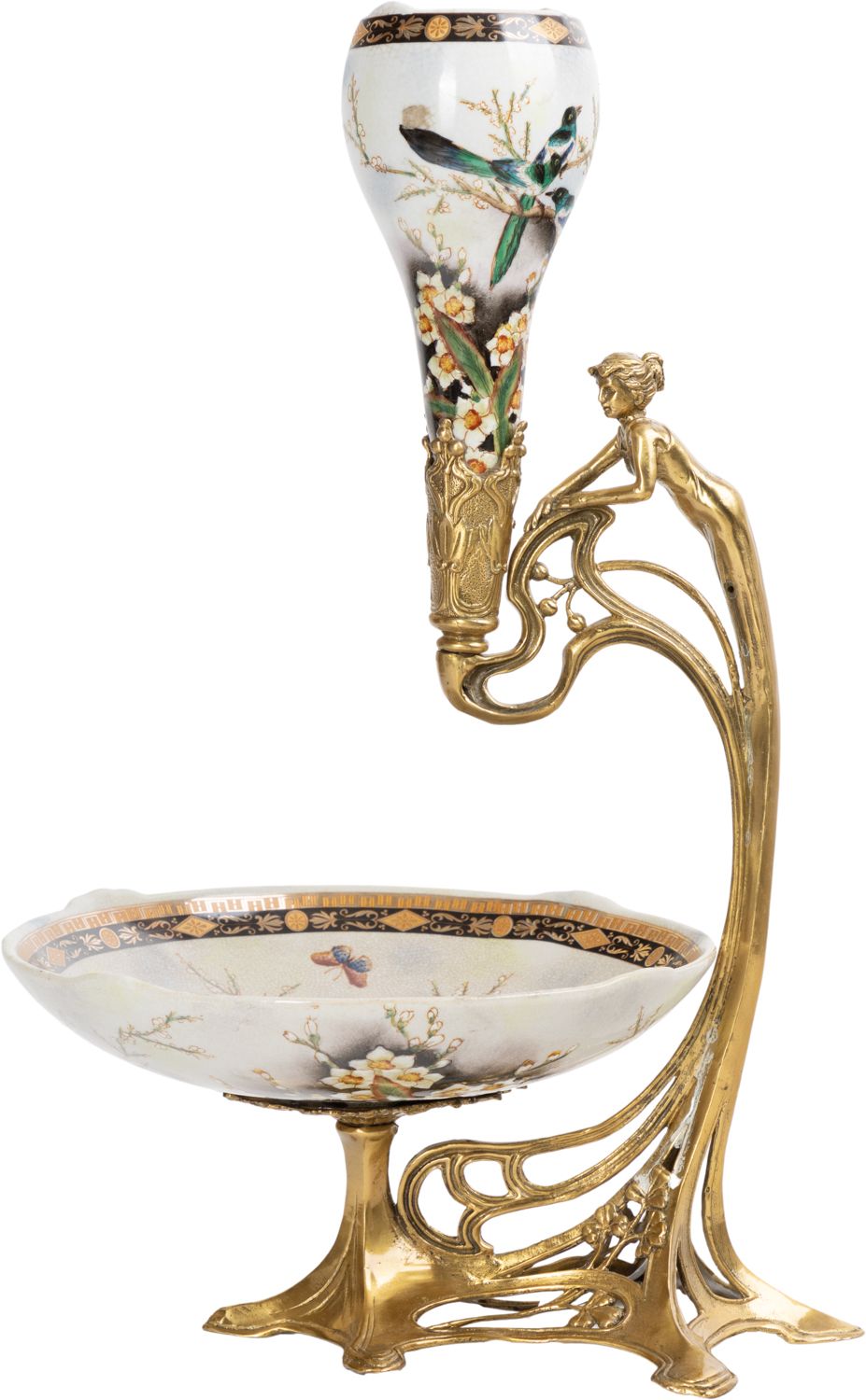 Блюдо с вазой Glasar C497C/HX1447