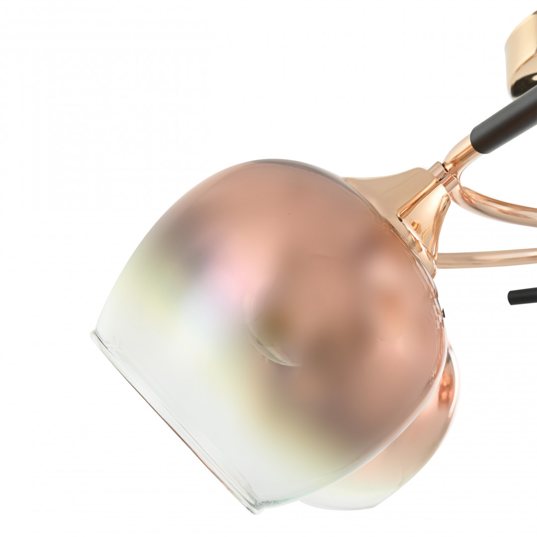 Люстра с плафонами 324985/5 FG+BK Arte Milano