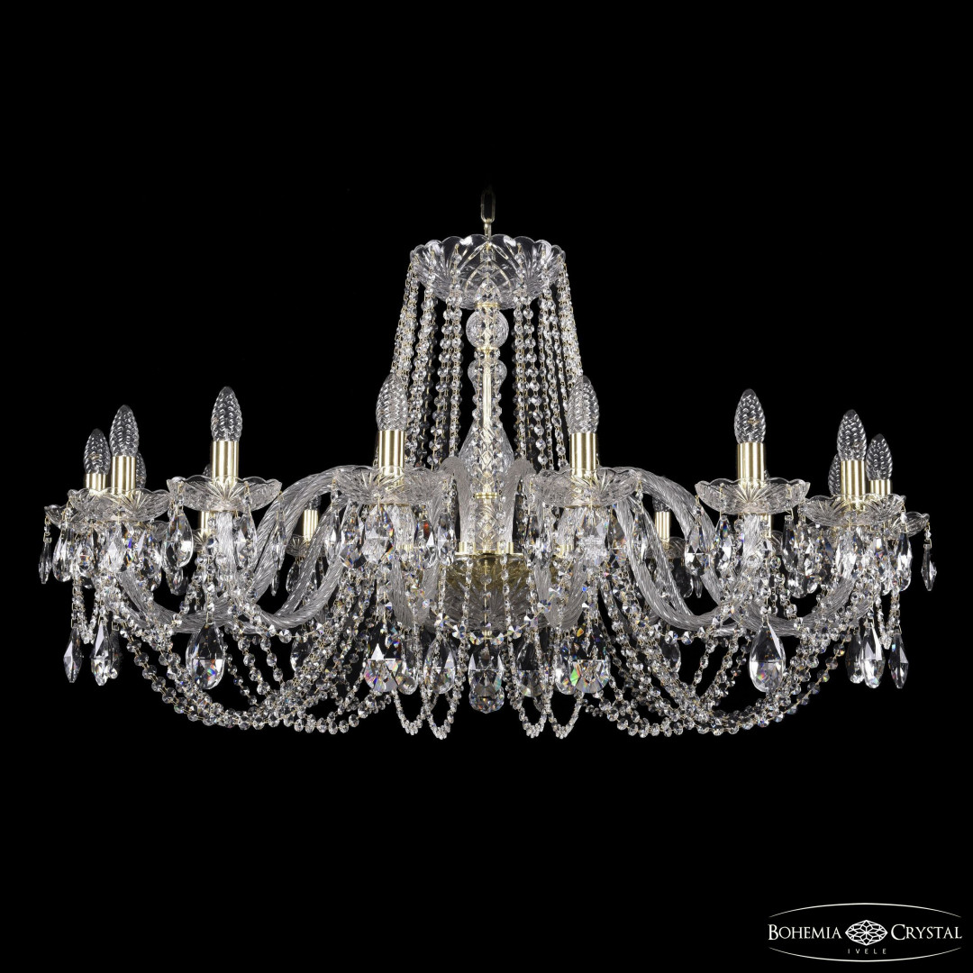 Люстра хрустальная 1402/16/400 G