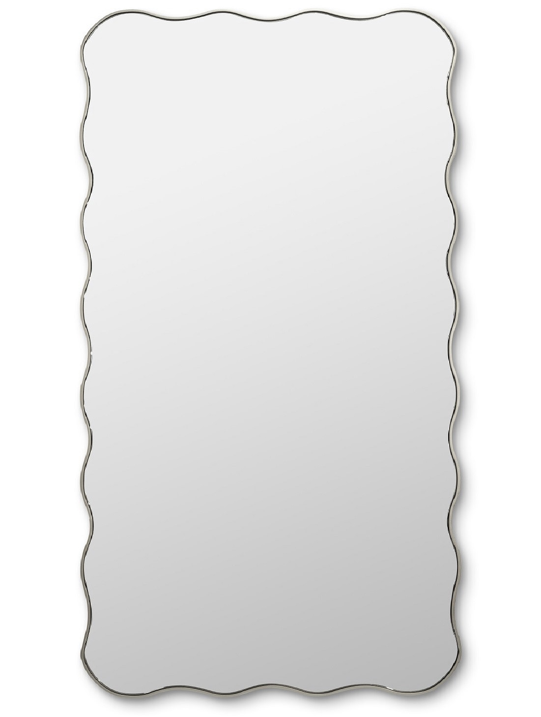 Fancy XL Silver Зеркало в полный рост в раме Smal Art-Zerkalo SM190SL