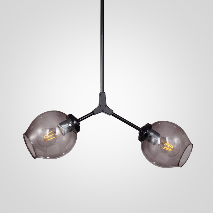 Люстра Branching Bubble Chandelier 2 Black by ImperiumLoft