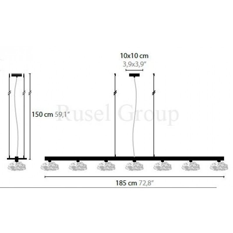Подвесной светильник ILFARI FLOWERS FROM AMSTERDAM H7