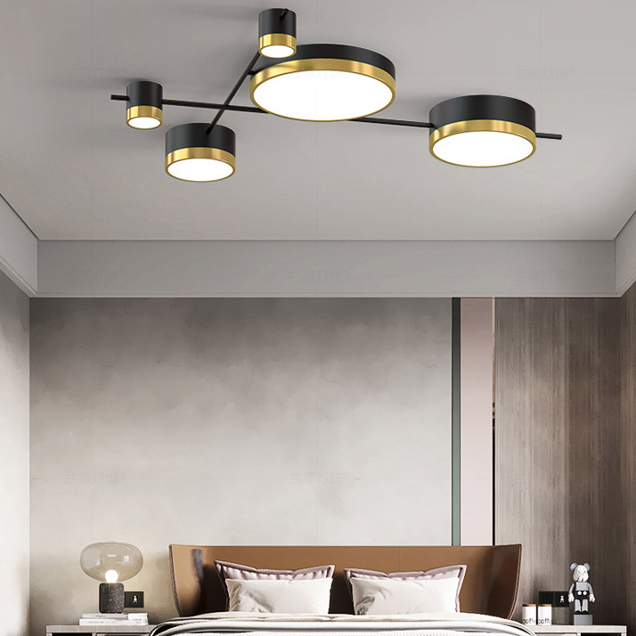 Потолочная люстра CHUTE A Black White by ImperiumLoft