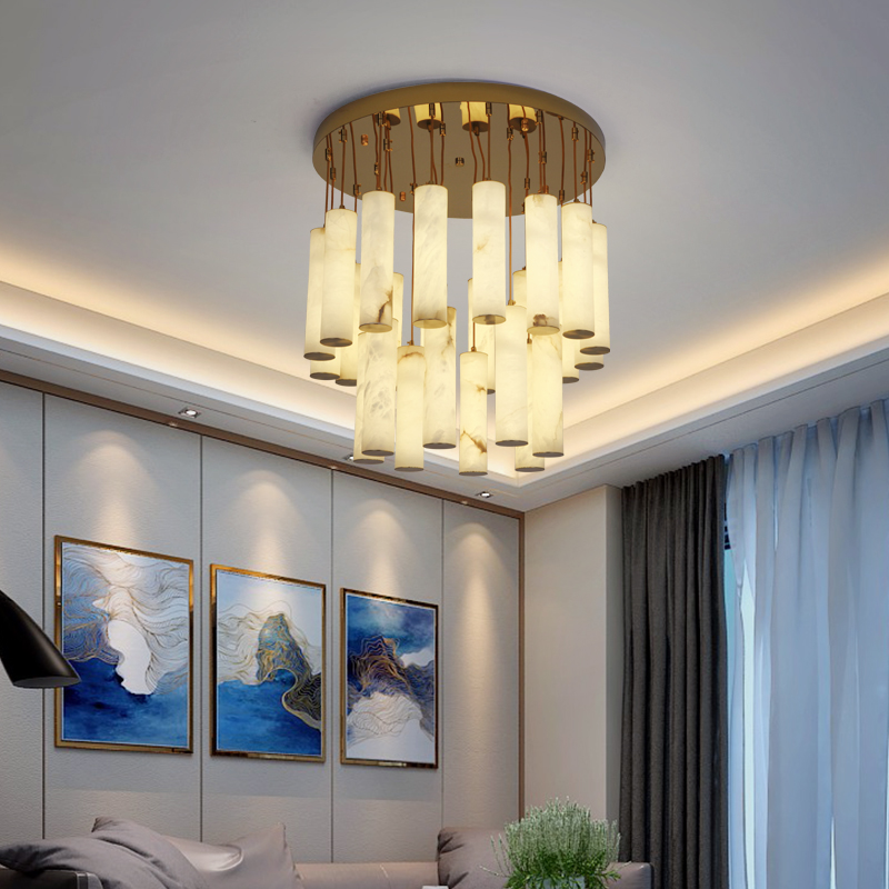 Потолочная люстра MARBLE GOLD by ImperiumLoft