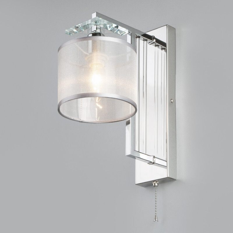 Бра Eurosvet 60123/1 хром (60108/1)