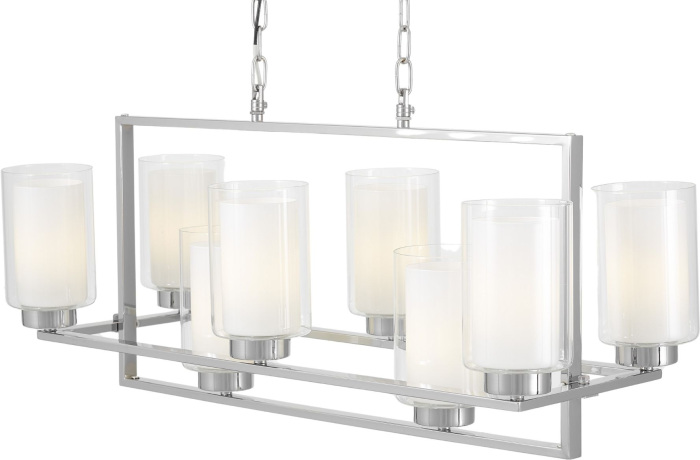 Подвесная люстра Lumina Deco LDP 1239-8 CHR