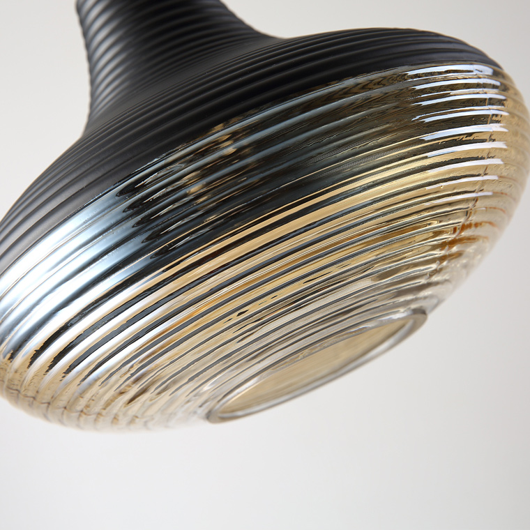Подвесной светильник RENORD D16 black amber by ImperiumLoft