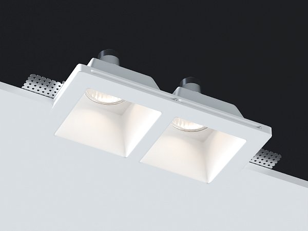 Светильник встраиваемый гипсовый Donolux DL270SQ2W