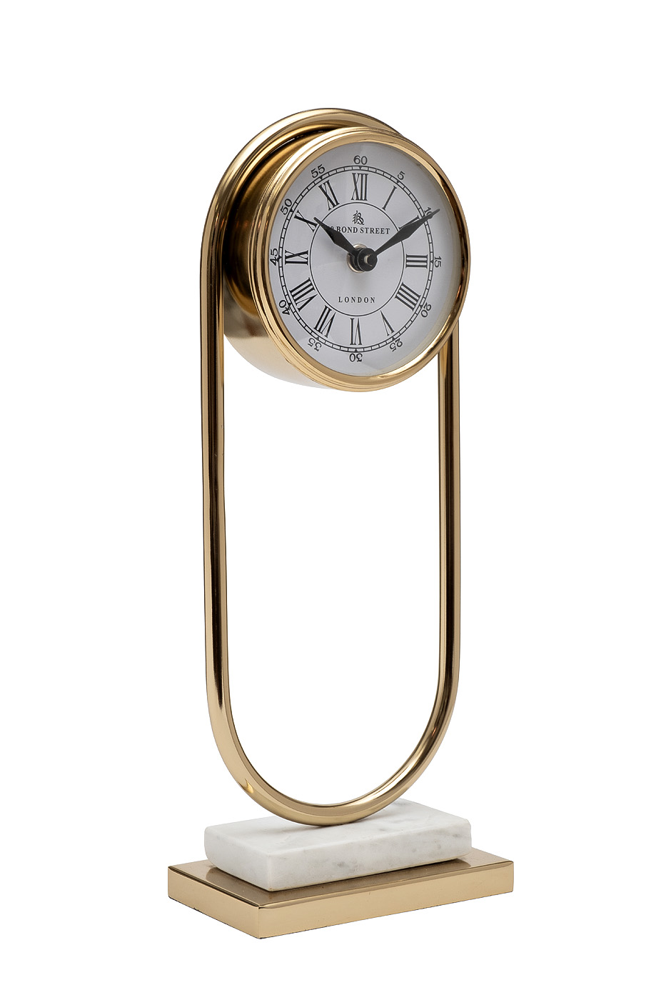 Часы настольные с мраморным основанием Garda Decor 79MAL-5852-36