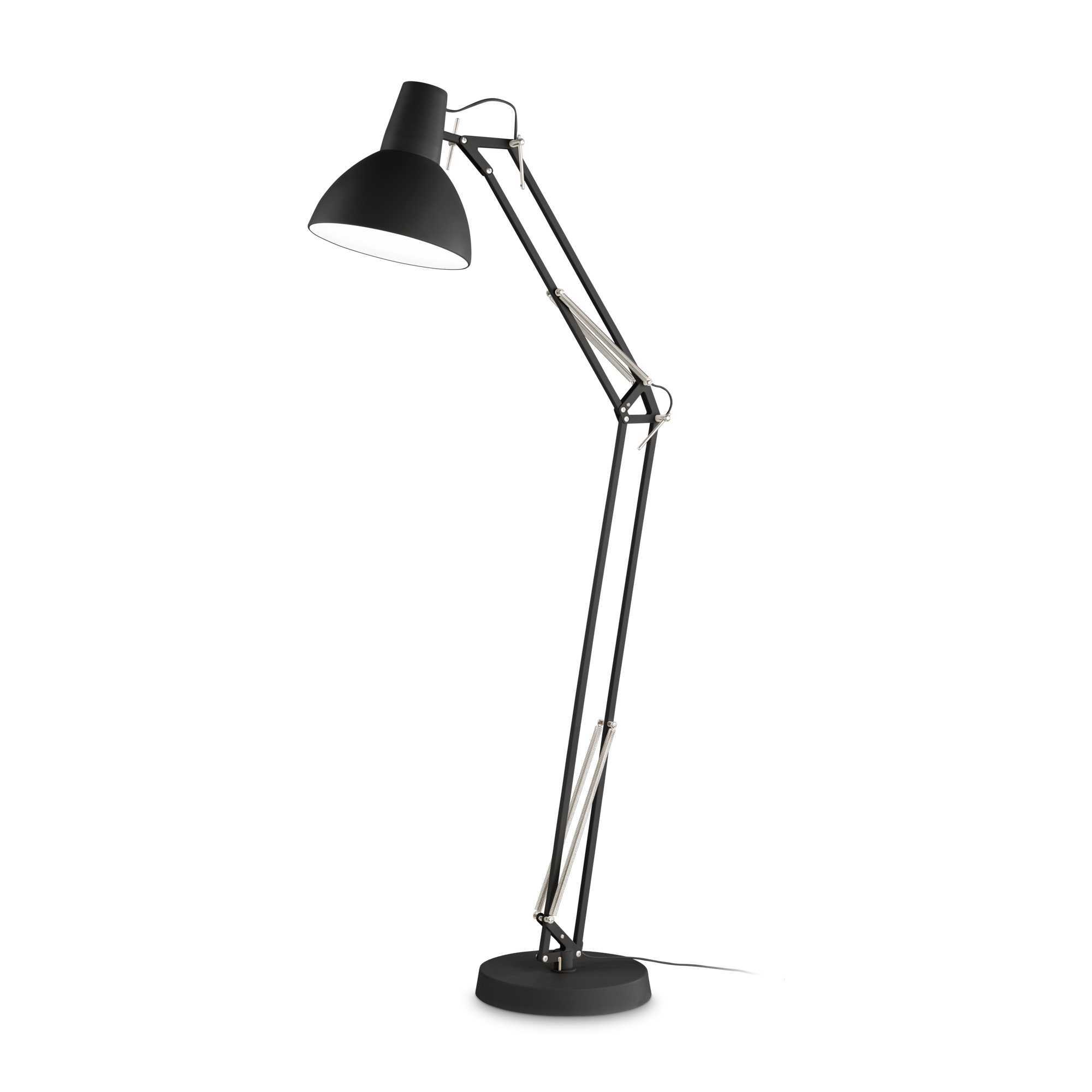 Напольный светильник Ideal Lux WALLY PT1 TOTAL BLACK 265292