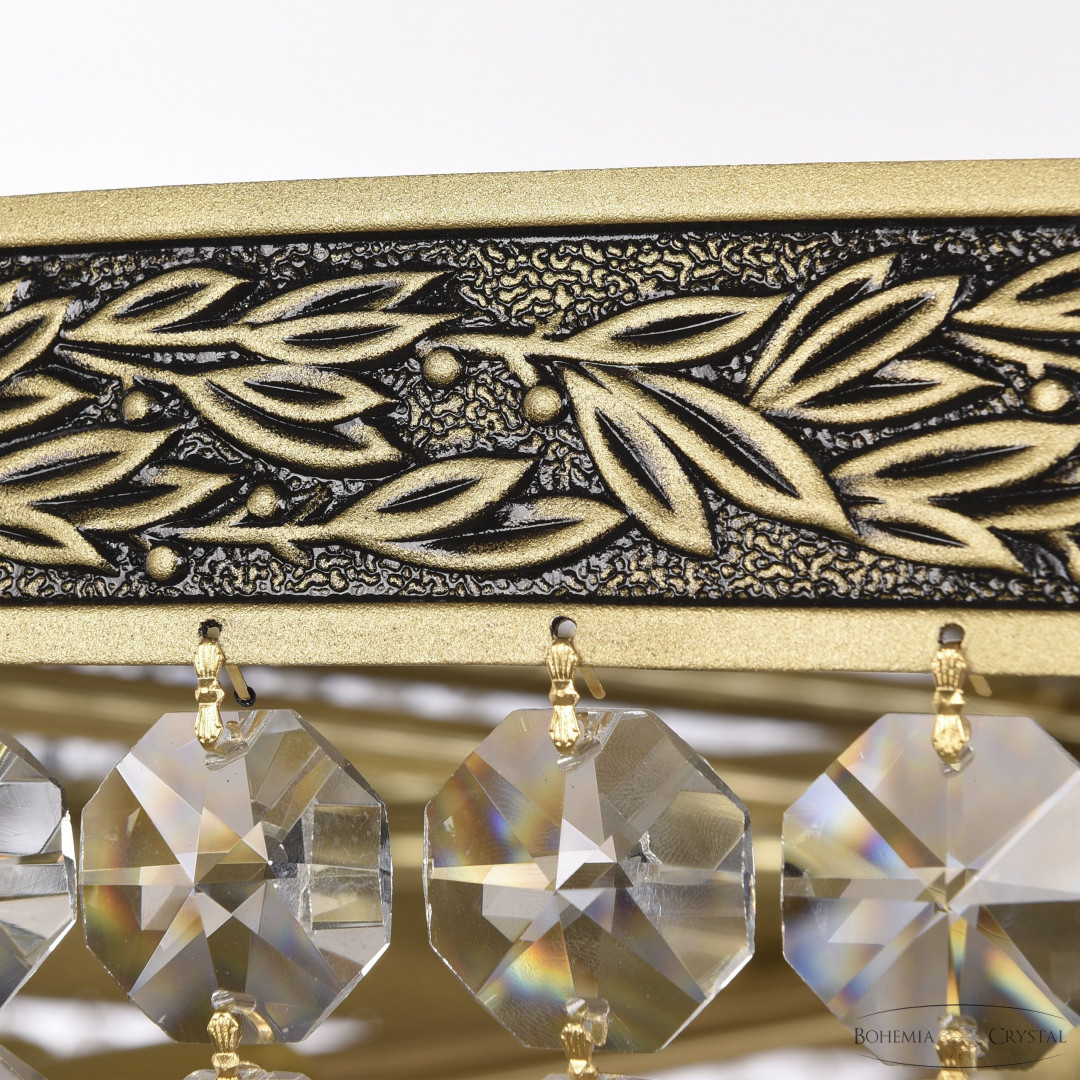 Люстра хрустальная AL19111/100OL AGB Bohemia Ivele Crystal