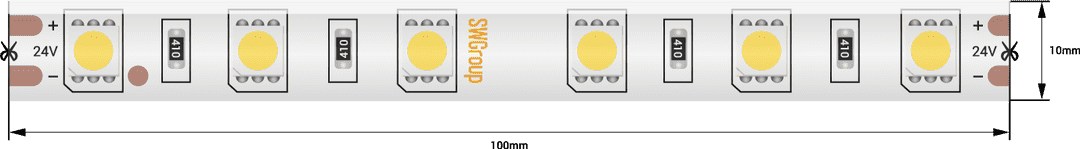 Лента светодиодная SWG SWG560-24-14.4-W-65-M