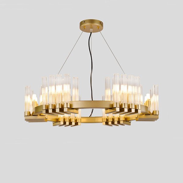 Подвесная люстра FOUNTAIN D60 Gold by ImperiumLoft