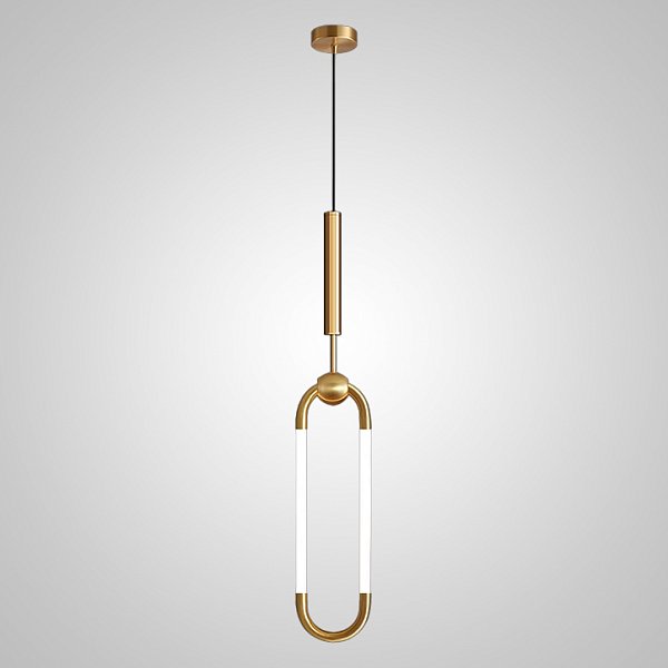 Подвесной светильник FINNUR C H40 Brass by ImperiumLoft